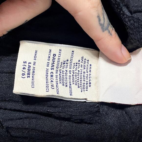 Gothic Vampire Victorian Button Down Lace Semi Sheer Blouse - Picture 12 of 12